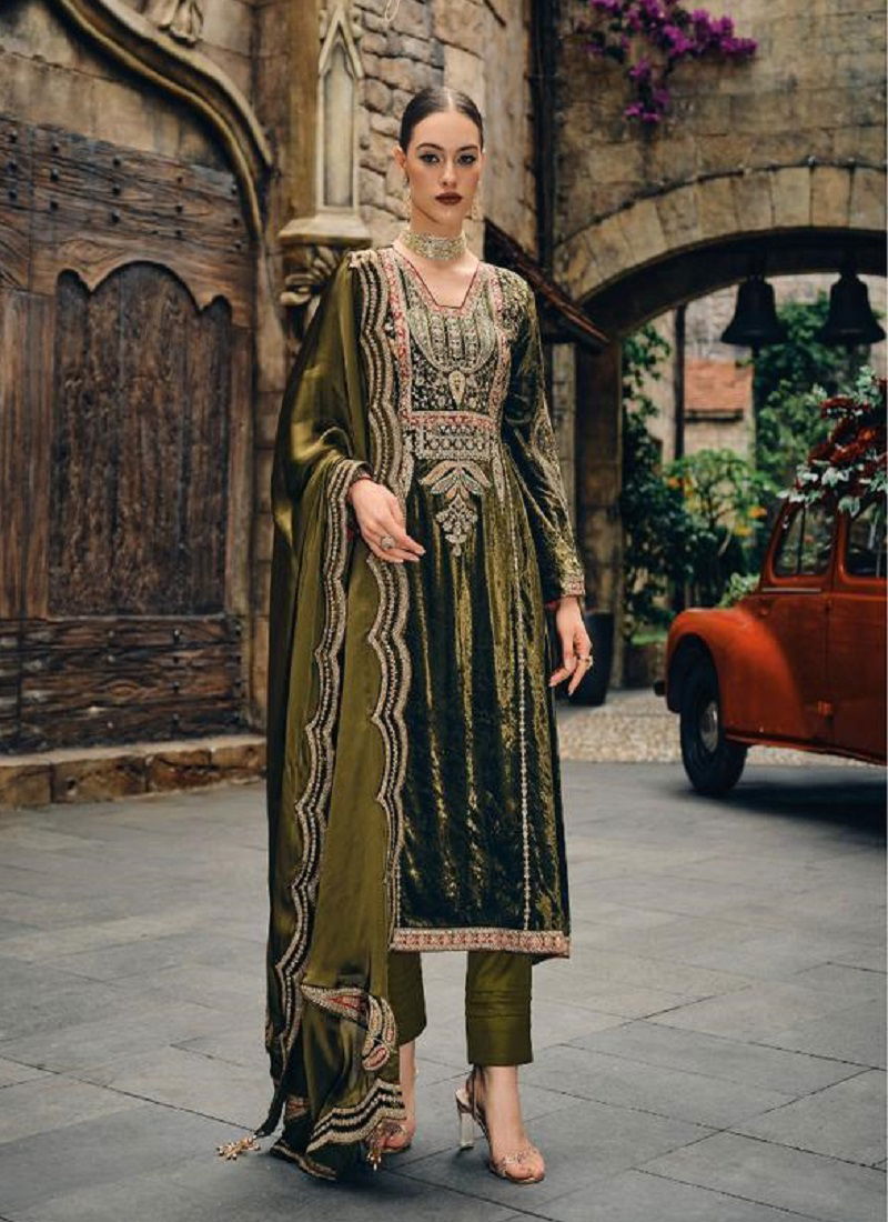 The Velvet Hub By Ibiza Heavy Wedding Salwar Suits Catalog